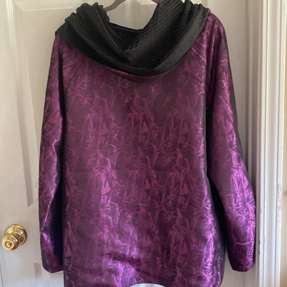 Ubu reversible NWT women’s XL rain jacket with pockets - Picture 5 of 8